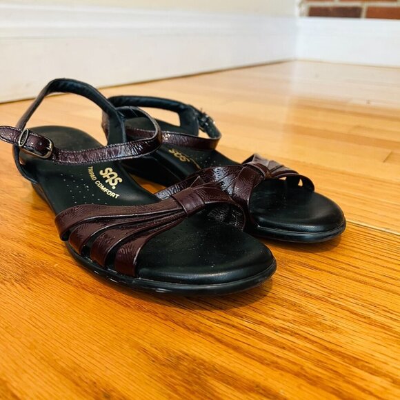 SAS Tripad Comfort Leather Sandal Women's Size 8 M Made in USA - Picture 15 of 16